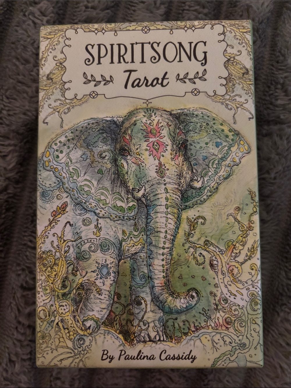 Spiritsong Tarot Deck by - Green Multi